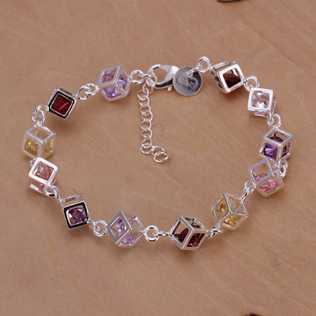 Pulseras Colorful Cubic Bracelet