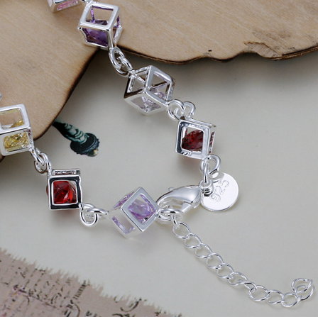 Pulseras Colorful Cubic Bracelet