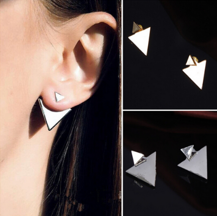 Triangle Punk Earrings