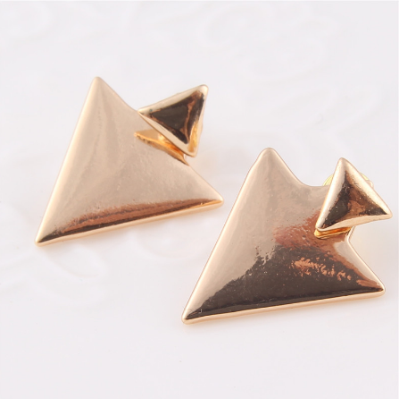 Triangle Punk Earrings